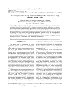 Research Journal of Environmental and Earth Sciences 2(2): 82-88, 2010