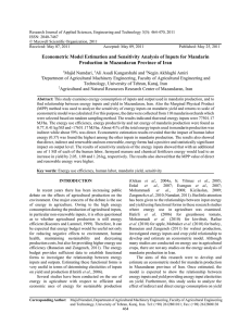 Research Journal of Applied Sciences, Engineering and Technology 3(5): 464-470,... ISSN: 2040-7467 © Maxwell Scientific Organization, 2011