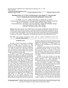 Research Journal of Applied Sciences, Engineering and Technology 4(1): 1-7,... ISSN: 2040-7467 © Maxwell Scientific Organization, 2012