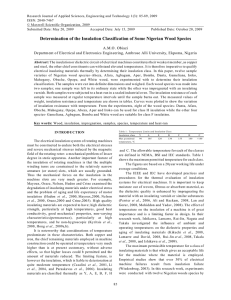 Research Journal of Applied Sciences, Engineering and Technology 1(3): 85-89,... ISSN: 2040-7467 © M axwell Scientific Organization, 2009