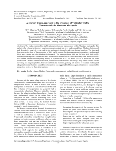 Research Journals of Applied Sciences, Engineering and Technology 1(3): 160-166,... ISSN: 2040-7467 © M axwell Scientific Organization, 2009