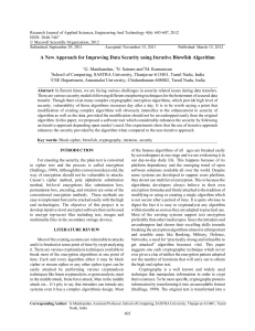 Research Journal of Applied Sciences, Engineering And Technology 4(6): 603-607,... ISSN: 2040-7467 © Maxwell Scientific Organization, 2012