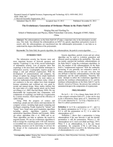 Research Journal of Applied Sciences, Engineering and Technology 4(21): 4458-4462,... ISSN: 2040-7467