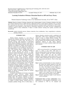 Research Journal of Applied Sciences, Engineering and Technology 6(9): 1620-1625,... ISSN: 2040-7459; e-ISSN: 2040-7467