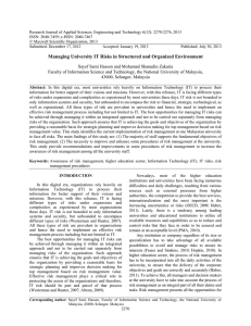 Research Journal of Applied Sciences, Engineering and Technology 6(12): 2270-2276,... ISSN: 2040-7459; e-ISSN: 2040-7467