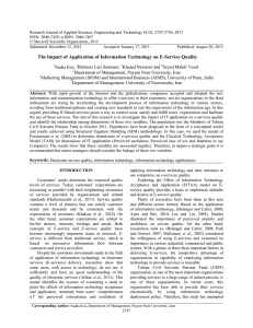 Research Journal of Applied Sciences, Engineering and Technology 6(15): 2747-2756, 2013 ISSN: 2040-7459; e-ISSN: 2040-7467