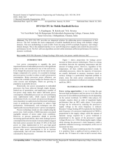 Research Journal of Applied Sciences, Engineering and Technology 2(2): 102-106,... ISSN: 2040-7467 © M axwell Scientific Organization, 2010