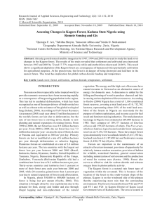 Research Journal of Applied Sciences, Engineering and Technology 2(2): 121-132,... ISSN: 2040-7467 © M axwell Scientific Organization, 2010