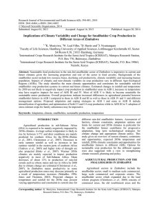 Research Journal of Environmental and Earth Sciences 6(8): 394-401, 2014