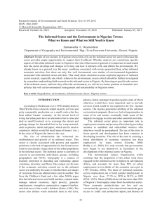 Research Journal of Environmental and Earth Sciences 3(1): 61-69, 2011