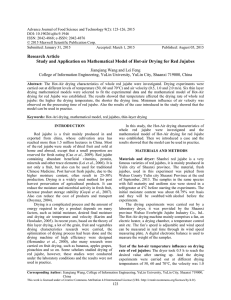 Advance Journal of Food Science and Technology 9(2): 123-126, 2015