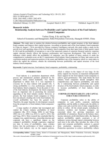 Advance Journal of Food Science and Technology 9(2): 150-153, 2015