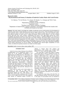 Advance Journal of Food Science and Technology 9(4): 290-295, 2015