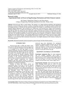 Advance Journal of Food Science and Technology 10(5): 313-325, 2016