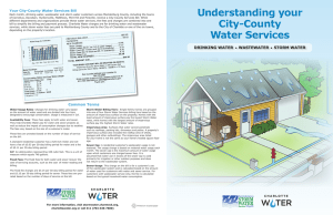 Your City-County Water Services Bill