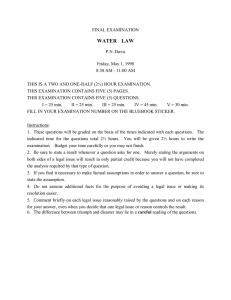 WATER  LAW
