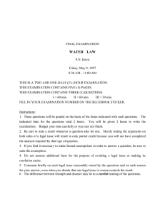 WATER  LAW