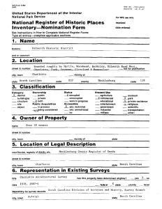&#34;'&#34; National Register of Historic Places Inventory-Nomination Form