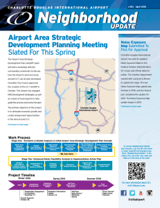 Airport Area Strategic Development Planning Meeting Slated For This Spring Noise Exposure