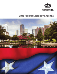 2015 Federal Legislative Agenda