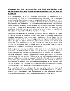 Abstract  for  the  presentation  on ... enforcement for telecommunications network to be held in