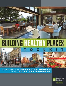 PLACES BUILDING HEALTHY T O O L K I T