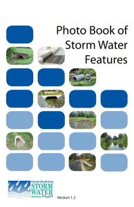 Photo Book of Storm Water Features Version 1.2