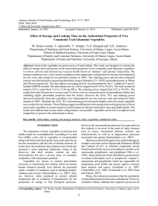 Advance Journal of Food Science and Technology 4(2): 73-77, 2012