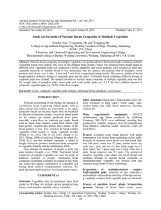 Advance Journal of Food Science and Technology 8(3): 163-166, 2015