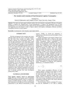 Advance Journal of Food Science and Technology 8(5): 375-377, 2015