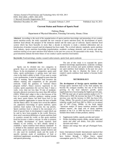 Advance Journal of Food Science and Technology 8(6): 423-428, 2015