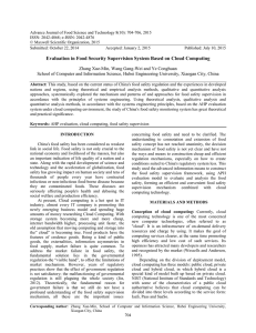 Advance Journal of Food Science and Technology 8(10): 704-706, 2015