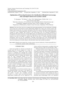 Advance Journal of Food Science and Technology 2(5): 268-278, 2010