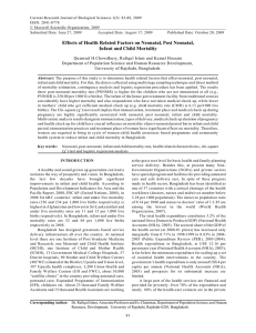 Current Research Journal of Biological Sciences 1(3): 83-88, 2009 ISSN: 2041-0778