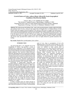 Current Research Journal of Biological Sciences 4(3): 250-257, 2012 ISSN: 2041-0778