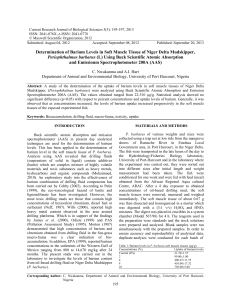 Current Research Journal of Biological Sciences 5(5): 195-197, 2013