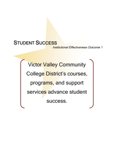 S Victor Valley Community College District’s courses,