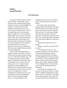 Fiction Sarah Peterson  The White Rose