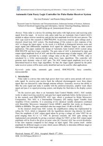 Automatic Gain Fuzzy Logic Controller for Pulse