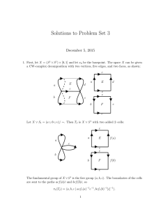 Solutions to Problem Set 3 December 5, 2015