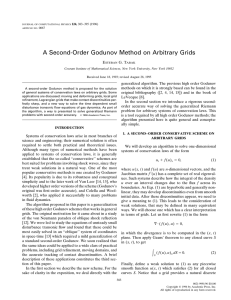 A Second-Order Godunov Method on Arbitrary Grids