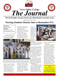 The Journal Victor Valley College