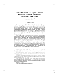 Is it hot in here?  The Eighth Circuit’s I. I