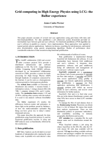 Grid computing in High Energy Physics using LCG: the BaBar experience