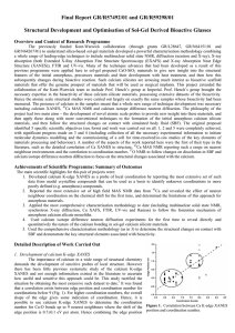 Final Report GR/R57492/01 and GR/R59298/01