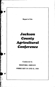 Jackson Agricultural County Conference