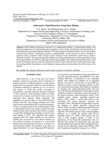 Research Journal of Information Technology 3(1): 26-32, 2011 ISSN: 2041-3114
