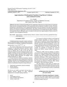 Research Journal of Information Technology 3(2): 68-71, 2011 ISSN: 2041-3114