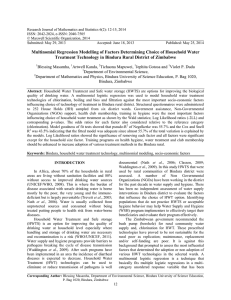 Research Journal of Mathematics and Statistics 6(2): 12-15, 2014