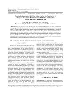 Research Journal of Mathematics and Statistics 2(2): 56-68, 2010 ISSN: 2040-7505